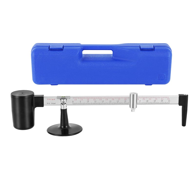 YUCHENGTECH Mud Hydrometer Mud Scale Liquid Densimeter Hydrometer Mud Gravity Balance Hydrometer with Measuring Range 0.96-2.5g/cmÂ³ Measuring Accuracy 0.01g/cmÂ³ - Image 1